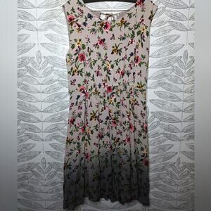 Mystree Dress Floral Ombre Boho Buckle